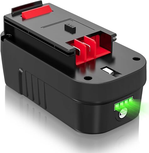 18V 7.0Ah HPB18 Lithium Battery Replacement for Black and Decker 18V Battery 244760-00 HPB18 Battery A1718 A18 A18E A18NH HPB18-OPE FS180BX FS18BX FS18FL FSB18 Firestorm 18V Battery in Saudi Arabia