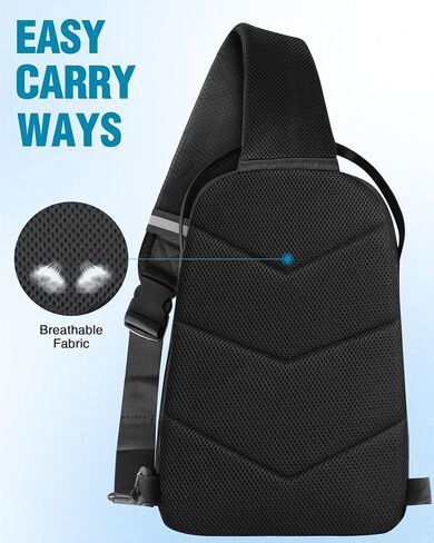 Air 3S Case, for DJI RC 2, RC-N3/N2 Remote Controller, Drone Bag | Waterproof, Drone Sling Backpack, for DJI Air 3 Fly More Combo Accessories, Hardshell Crossbody Bag, Travel Drone Backpack in Kuwait
