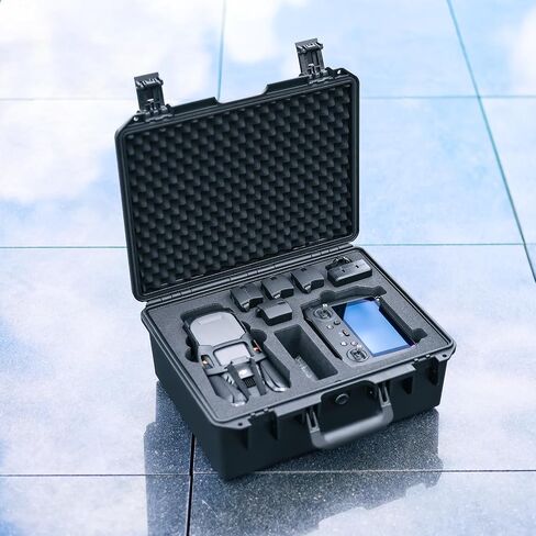 Lykus Titan M350 Waterproof Hard Case for DJI Mavic 3 Pro/Classic, RC Pro and DJI RC Simultaneously, Support RC Lanyard [CASE ONLY] in Kuwait