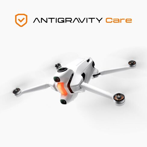 Antigravity A1 Infinity Bundle with Antigravity Care 2-Year - 8K 360 Drone for Immersive Flight, Point-to-Fly Motion Control, Obstacle Avoidance, Deep Track, Auto Return, 10km Transmission, Auto Edit in Kuwait