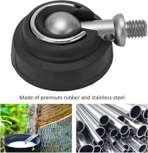 Rubber Stainless Steel Tripod Foot Pad 50mm Diameter Non Slip Camera Travel Tripod Replacement for Travelers in Kuwait