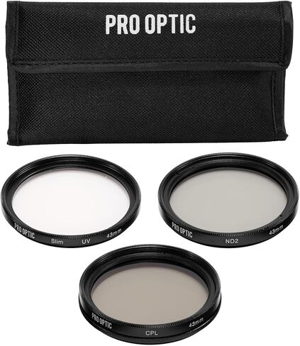 Fujifilm XF 35mm f/2 R WR Lens, Black, Bundle with 43mm Filter Kit, Lens Ca in Kuwait
