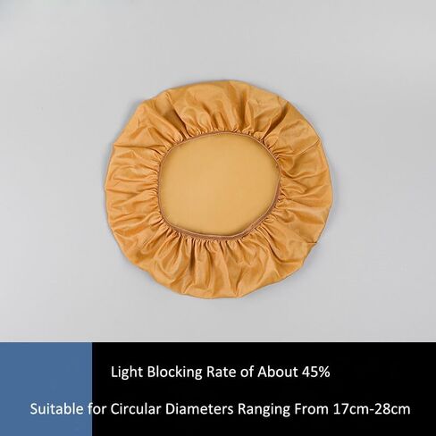 Ceiling Light Cover Ambient Lighting Diffuser Socks 7" to 11" Mushroom Glass Shade Warm Light Lamp Shade Glare Blocker Lampshade for Ceiling Light Fixture Bedroom Night Feeding Eye Protection in Kuwait