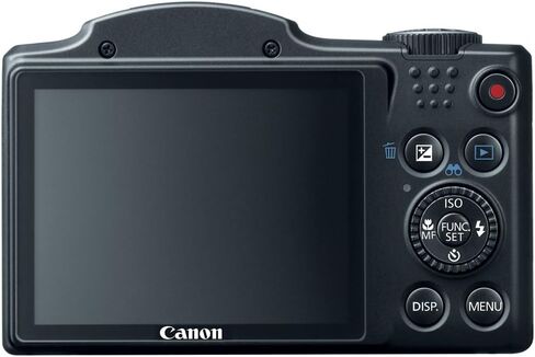 Canon PowerShot SX500 IS 16.0 MP Digital Camera with 30x Wide-Angle Optical Image Stabilized Zoom and 3.0-Inch LCD (Black) (OLD MODEL) in Kuwait