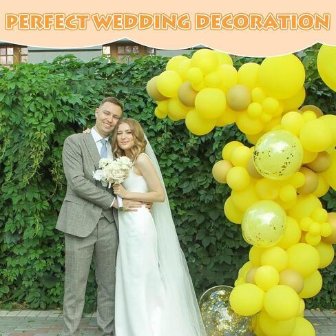 Half Balloon Arch Stand Kit with Heavy Bases & 8 Water Bags, 7.4FT & 6.2FT Gold Metal Balloon Frame for Wedding, Birthday Party, Baby Shower, Graduation Backdrop Decoration. in Kuwait