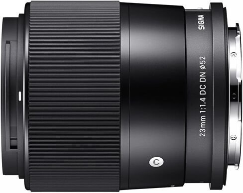 Sigma 23mm f/1.4 DC DN Contemporary Lens for L Mount Bundle with 52mm Multi Coated UV Filter, Microfiber Cleaning Cloth in Kuwait