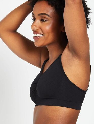 Motherhood Maternity Women's Wireless Clip Down Seamless Nursing Bra for Breastfeeding in Kuwait