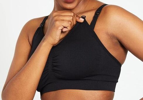 Motherhood Maternity Women's Wireless Clip Down Seamless Nursing Bra for Breastfeeding in Kuwait