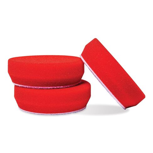 Griot's Garage 6.5" Red Foam Waxing Pads for Car Detailing, Polishing and Buffing Pads for Use with Waxes and Sealants, 10624, Set of 2 in Kuwait