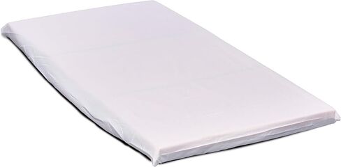 Rollee Pollee Preschool Nap Mats for Daycare or Classroom, Standard Size 24 x 48 x 2 Inches, White, 6-Pack in Kuwait
