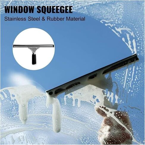 Telescopic Cleaning Brush Kit with Squeegee for Extended Reach and Versatile Use(Size 7.2M) in Kuwait