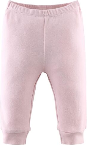 The Peanutshell 5 Pack Baby Girl Pants Set - 100% Cotton Toddler Pants for 0-24 Months Clothes for Toddlers & Babies - Flower in Kuwait