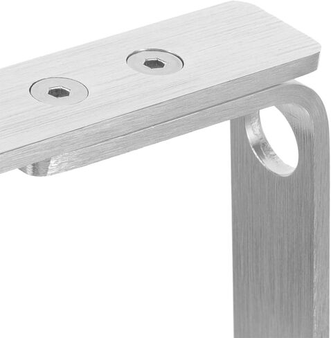 POPETPOP 2pcs Fish Tank Lamp Bracket Aquarium Light Stand Made of Sturdy Aluminium Alloy with Strong Bearing Capacity and Easy to Use Design, for Supporting Aquarium Lights on Glass Panels in Kuwait
