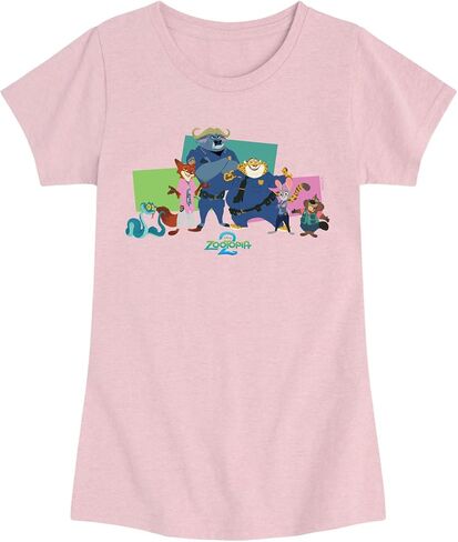 Zootopia 2 - Nick, Judy, And Friends - Toddler Girls Short Sleeve T-Shirt in Kuwait