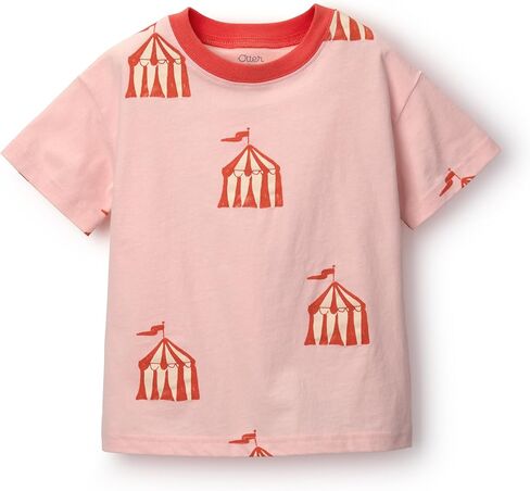 Otter Avenue Baby Girls' Short-Sleeve Relaxed Tee in Kuwait