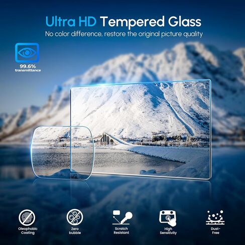 STARTRC PHOTO Carrying Case for DJI Osmo Pocket 4/3 with Tempered Glass Screen Protector in Kuwait