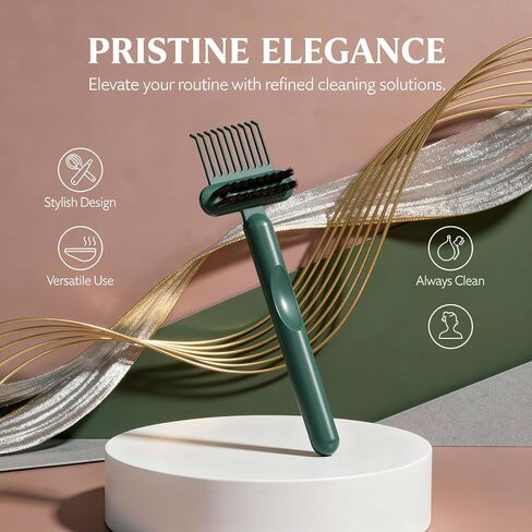 3 Pcs Comb Cleaner Brush Set, Mini Rake Bristle Brush Cleaner with Long Handle, Dual-Ended Hair Dust Build Up Removal Tool, Lightweight PP Hairbrush Cleaning Tool for Home and Travel in Kuwait