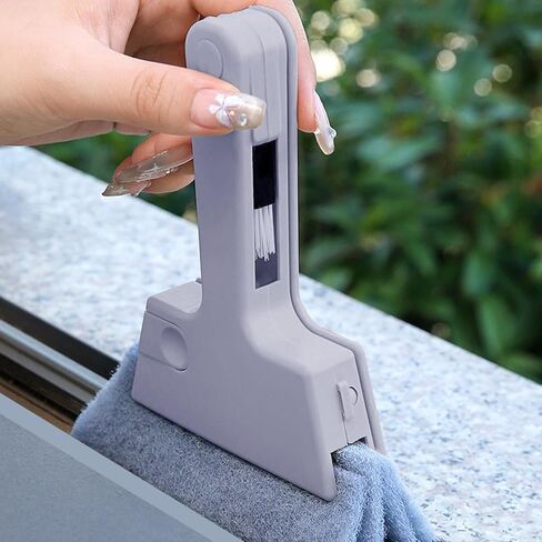 Window Track Cleaning Tools Recess Cleaner, Crevice Cleaner | Crevice Brush Sliding Door Track Cleaner for Window Crevices Bathroom Kitchen in Kuwait