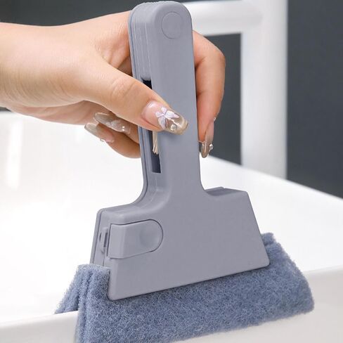 Window Track Cleaning Tools Recess Cleaner, Crevice Cleaner | Crevice Brush Sliding Door Track Cleaner for Window Crevices Bathroom Kitchen in Kuwait