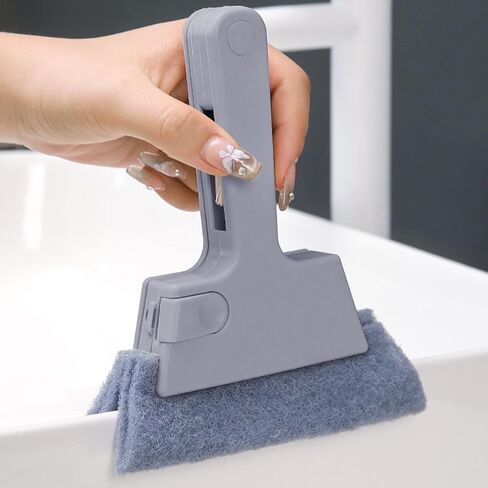Window Track Cleaning Tools Recess Cleaner, Crevice Cleaner | Crevice Brush Sliding Door Track Cleaner for Window Crevices Bathroom Kitchen in Kuwait