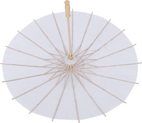 White Paper Umbrella Wedding Favor Decorative Accessory for Bridal Party Photography Smooth Glossy Finish Mini Size in Kuwait