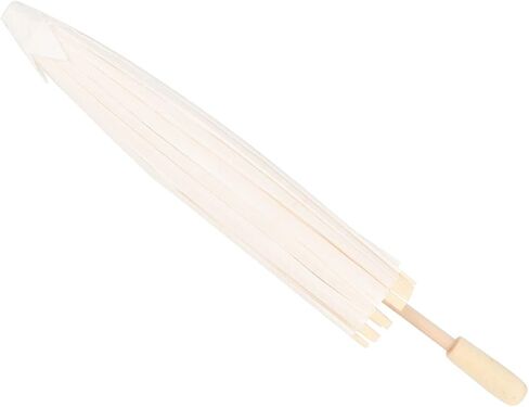 White Paper Umbrella Wedding Favor Decorative Accessory for Bridal Party Photography Smooth Glossy Finish Mini Size in Kuwait