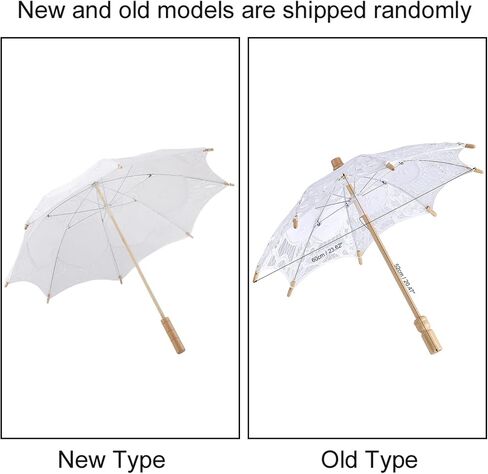 Luxury Lace Umbrella Durable Cotton Parasol for Bride Photos and Event Decoration 8 Ribs Stylish in Kuwait