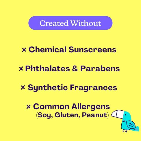 Hello Bello Baby SPF 50 Mineral Face + Body Sunscreen Stick - Water Resistant Broad Spectrum UVA + UVB Sun Protection, 1oz in Kuwait