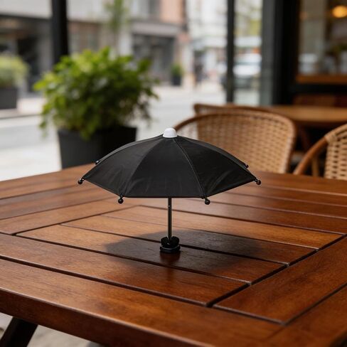 Camera Umbrella with Hot Shoe Interface for Sun Protection and Light Diffusion for Outdoor Photography Compatible with DSLR and for camcorder in Kuwait