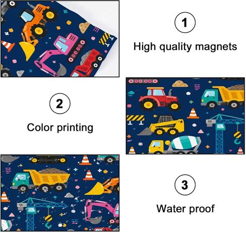 6 Pack Light Covers for Ceiling Lights Magnetic Fluorescent Light Covers for Classroom Childish seamless building equipment Creative kids for fabric textile Ceiling Lamp Shade for Home Office School in Kuwait