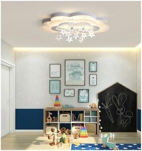 Modern LED Bat Ceiling Light for Kids' Bedroom, Playroom & Nursery - Cute Cartoon Design, Warm Lighting, Stylish Home Decor (65x44x10cm) in Kuwait