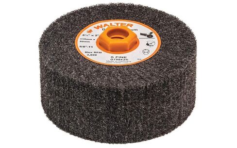 Walter 07M425 Blendex Linear Finishing Abrasive Drum - Super Fine Grit, 4-1/2 in. Finishing Drum for Surface Conditioning. Abrasive Tools and Accessories in Kuwait