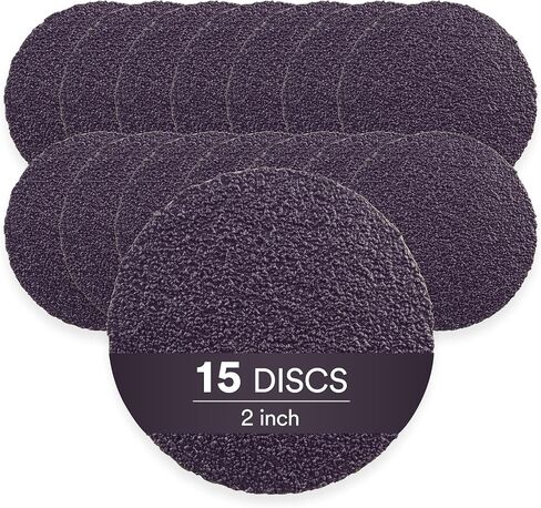 3M Cubitron II Roloc Fiber Disc, 786C, 33380, 2 in, 80+ | 15 Discs, Used for Automotive Grinding, Weld Blending, Deburring in Kuwait