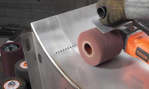 Walter 07M425 Blendex Linear Finishing Abrasive Drum - Super Fine Grit, 4-1/2 in. Finishing Drum for Surface Conditioning. Abrasive Tools and Accessories in Kuwait