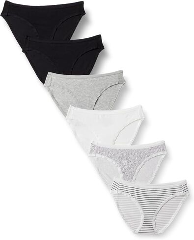Amazon Essentials Women's Cotton Spandex Bikini Brief Underwear (Available in Plus Size) in Kuwait