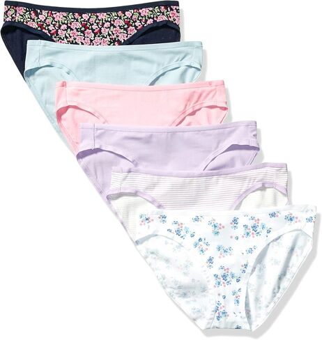Amazon Essentials Women's Cotton Spandex Bikini Brief Underwear (Available in Plus Size) in Kuwait