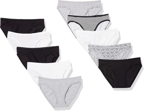 Amazon Essentials Women's Cotton Spandex Bikini Brief Underwear (Available in Plus Size) in Kuwait