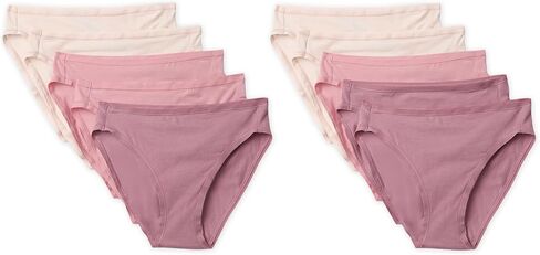 Amazon Essentials Women's Cotton Spandex Bikini Brief Underwear (Available in Plus Size) in Kuwait