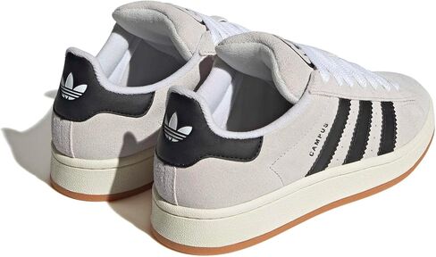 adidas Women's Campus 00s Lifestyle Shoes - Crystal White/Core Black, Size: 8.0 in Kuwait