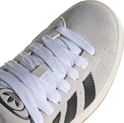 adidas Women's Campus 00s Lifestyle Shoes - Crystal White/Core Black, Size: 8.0 in Kuwait