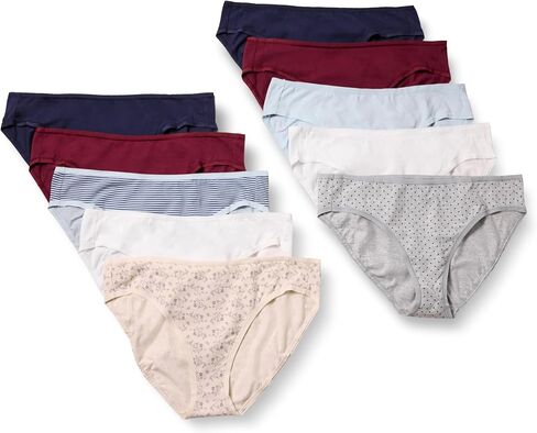 Amazon Essentials Women's Cotton Spandex Bikini Brief Underwear (Available in Plus Size) in Kuwait