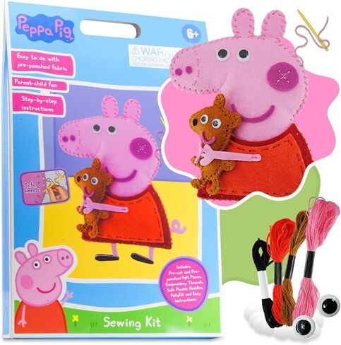 Peppa Pig Toddler Busy Board – Montessori toys for 1 2 3 4 Year Old, Educational Activity Sensory Board for Preschool Learning Fine Motor Skills, Gift Toys for Boys Girls, Airplane Car Travel Toy in Kuwait