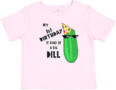 inktastic My 1st Birthday is Kind of a Big Dill Pickle in Baby T-Shirt in Kuwait