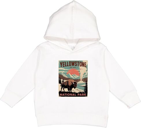 inktastic Yellowstone National Park Toddler Hoodie in Kuwait