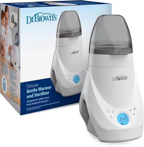 Dr. Brown's Deluxe Baby Bottle Warmer and Sterilizer for Formula, Breast Milk, and Baby Food Jars in Kuwait