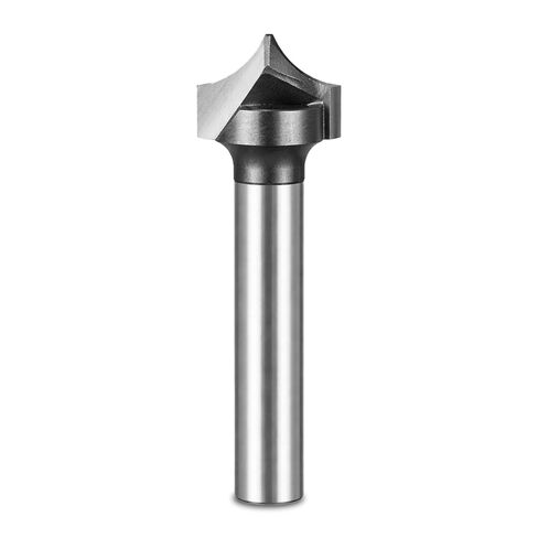 1/4" Roundover Router Bit CNC Router Bits Carbide Tipped Round Over Beading Bits Shank Point Cutting 1/2" Cutting Diameter 1/4" Radius Round-Over Plunge Cutter for Woodworking Carving Tool in Kuwait