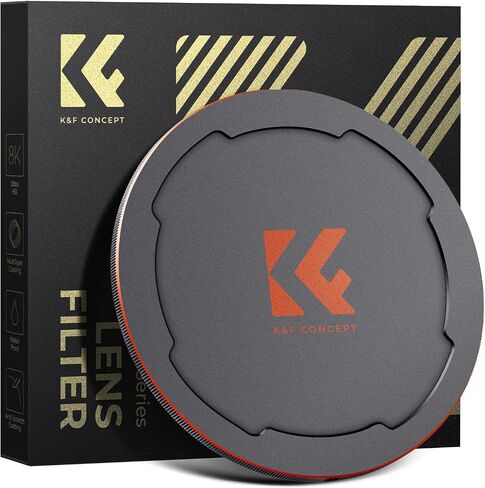K&F CONCEPT 62mm Thread & Magnetic 2-in-1 Lens Filter Cap | Only Compatible with K&F Magnetic Swap System-FP703 in Kuwait