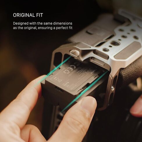 Tilta NP-FZ100 Battery with USB-C Input 2400mAh | Works with FX3, FX30, FX2, ZV-E1, FX30B, A7S III, A7S II, A7 IV, A7 III, A7R V, A7R IV, A7C II, A7C, A9, A9 II, A9 III, A1 II, A6700 | Off White in Saudi Arabia