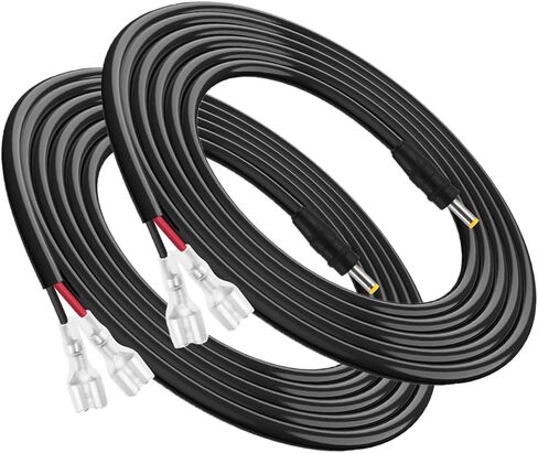 Trail Camera Power Cord,4.0x1.7mm DC Trail Camera Power Cable Compatible with Tactacam Reveal, X, XB, SK, Wise Eye,Snyper Cameras,4.0x1.7mm DC Plug Trail Game Camera (2) in Kuwait