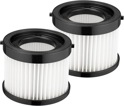Cabiclean Dry Filter Replacement Compatible with Milwaukee 49-90-0160, 49-90-1951, Fit for 0882-20 M18 Compact Vacuum, Pack of 2 in Kuwait